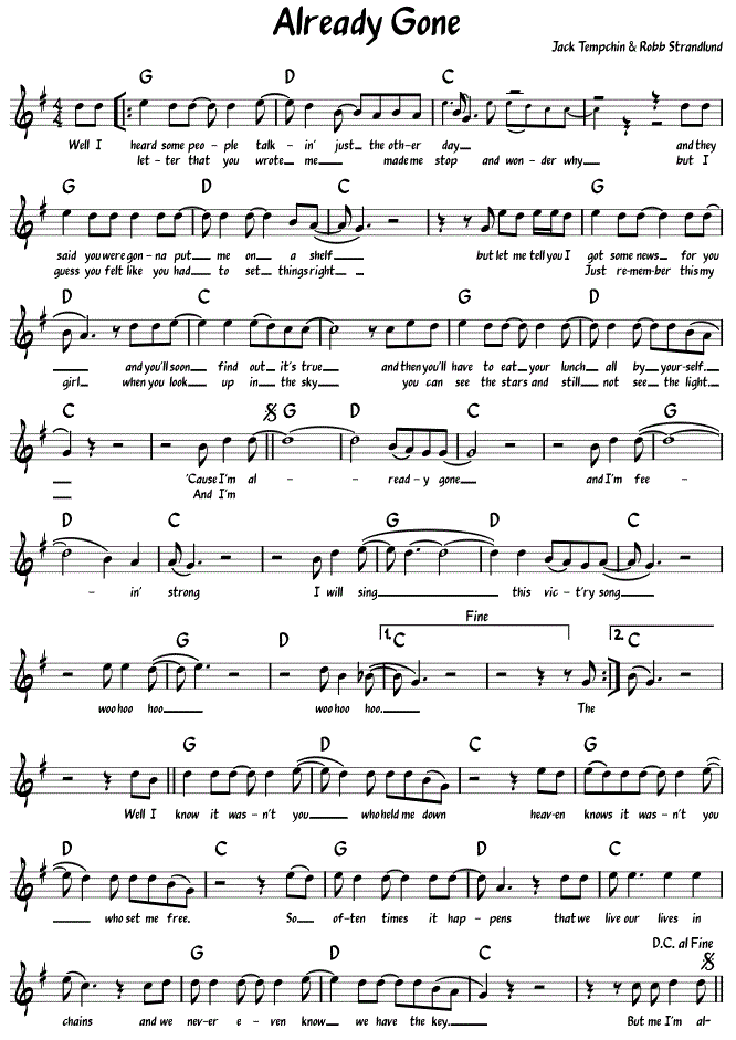 Sheet Music